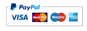 We accept paypal as a payment